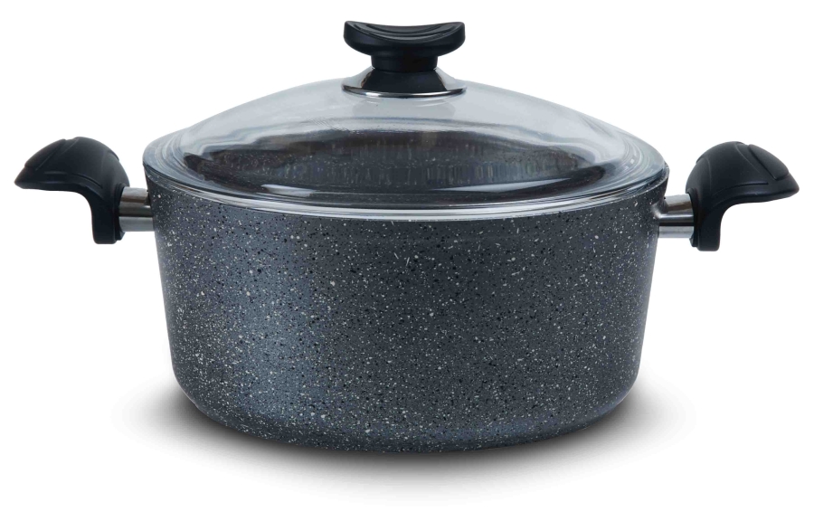 Glenn 20 cm Granit Derin Tencere - 1